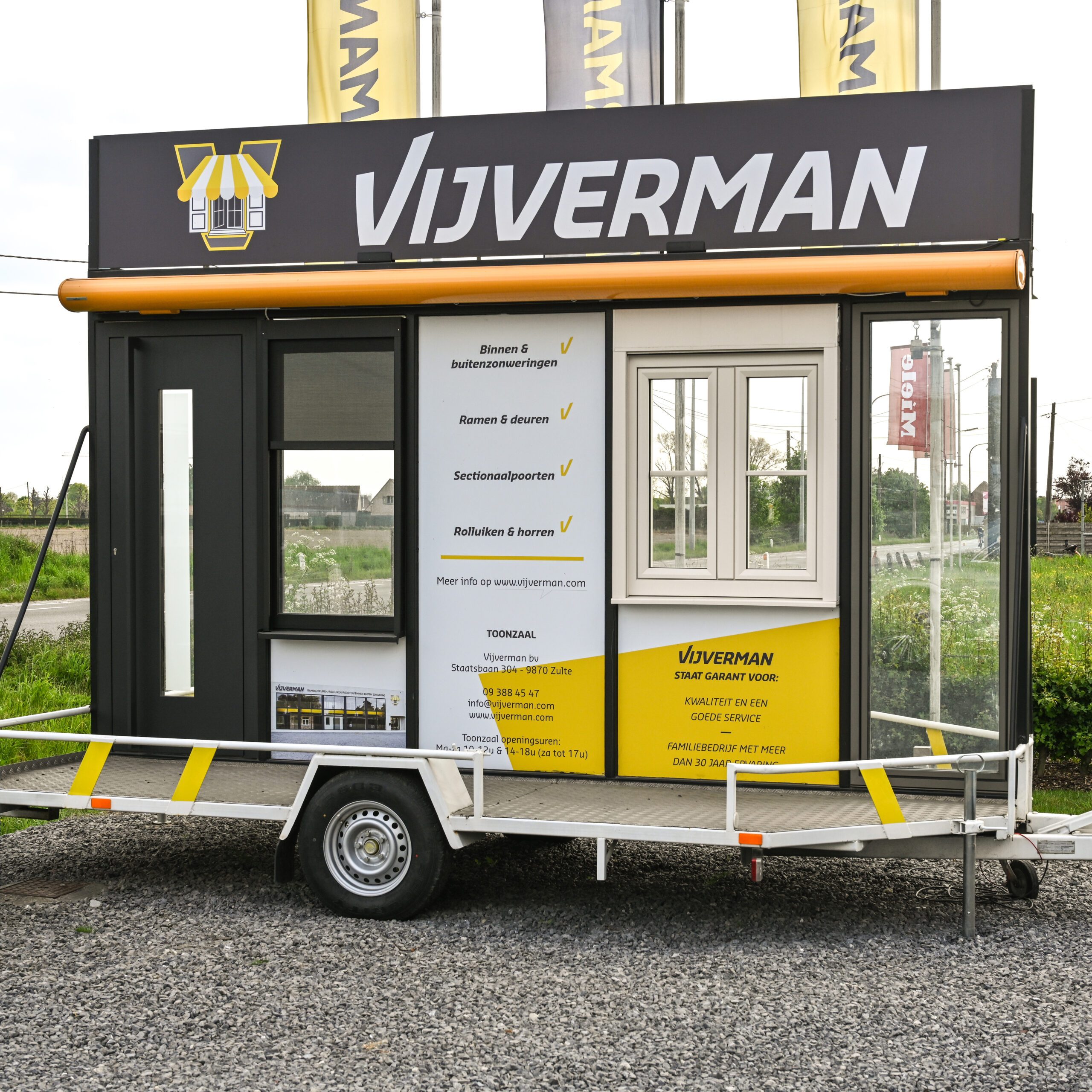 Vijverman Project - Dibond reclamepaneel